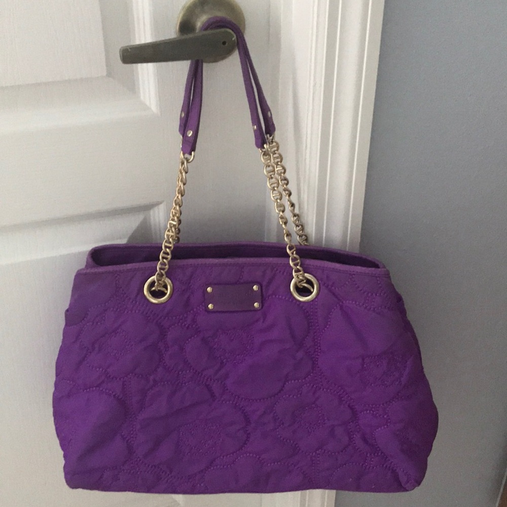 Kate Spade purple handbag
